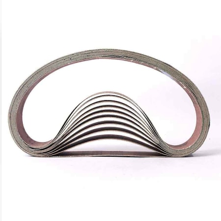 Specialty Diamond 1-1/2 Inch x 30 Inch Aluminum Oxide Sanding Belt, 36 Grit, PK 10 HPG36-10